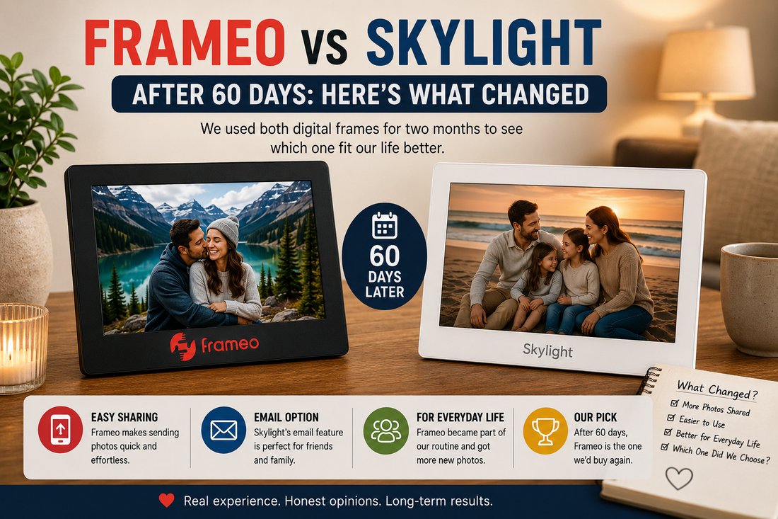 Frameo vs Skylight: 60-Day Comparison