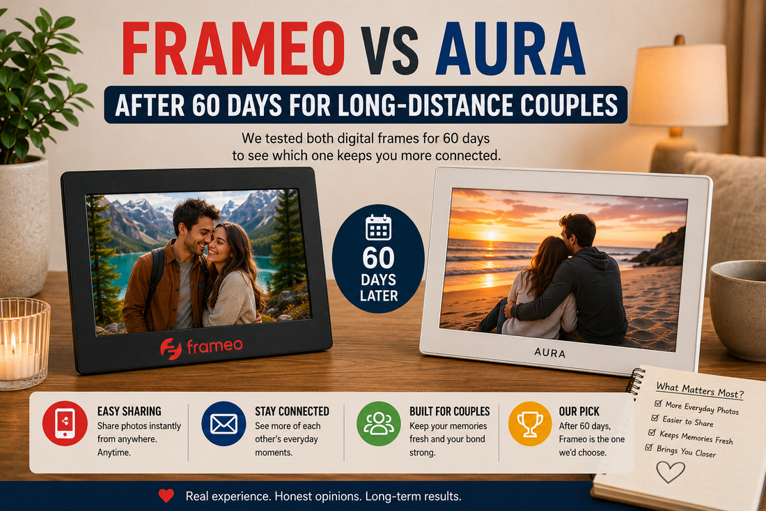 Frameo vs Aura: 60-Day Couple Review