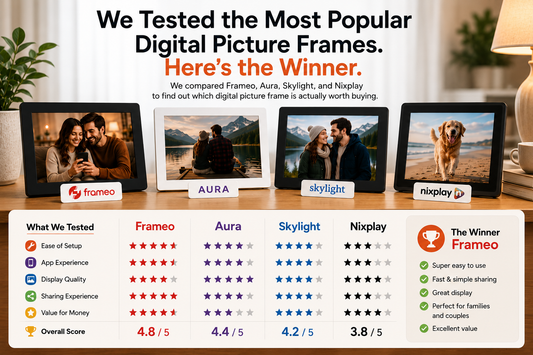 Digital picture frame comparison review
