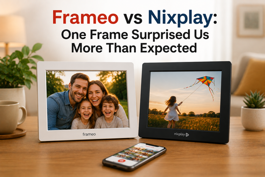 Frameo vs Nixplay product comparison