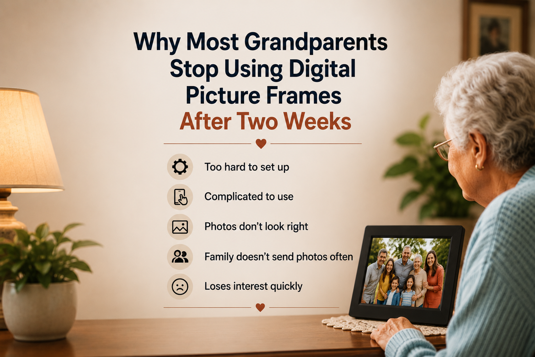 Why Most Grandparents Stop Using Digital Picture Frames After Two Weeks