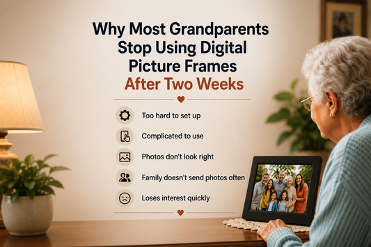 Why Most Grandparents Stop Using Digital Picture Frames After Two Weeks