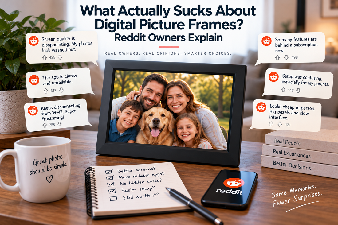 Digital Frame Complaints, Real Opinions