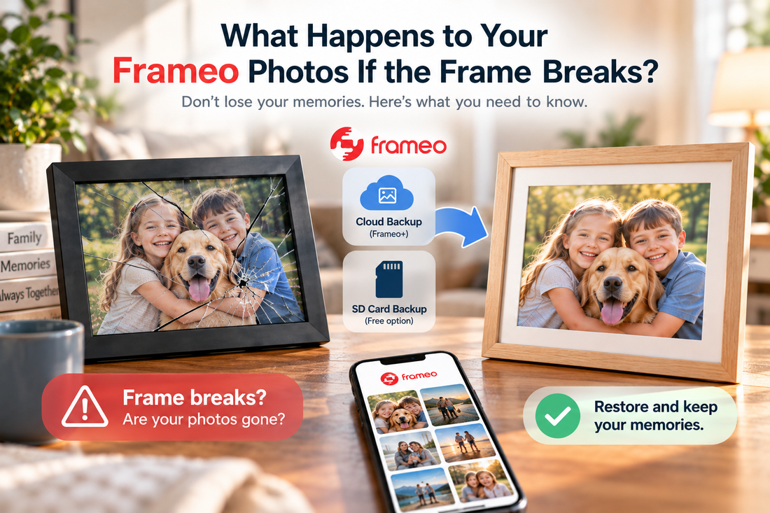 Frameo Photo Backup & Restore Guide