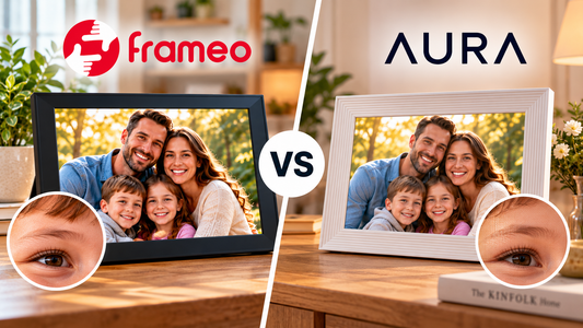  Frameo vs Aura: Display Showdown