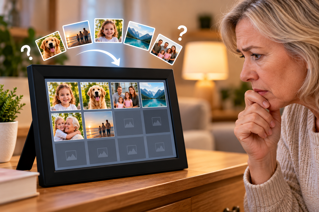 Recovering Memories on a Digital Frame